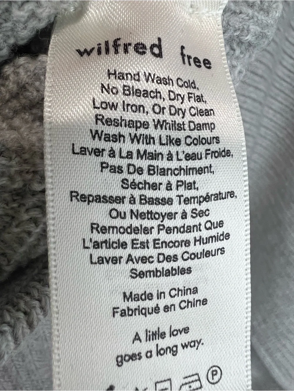 Aritzia wilfred free
